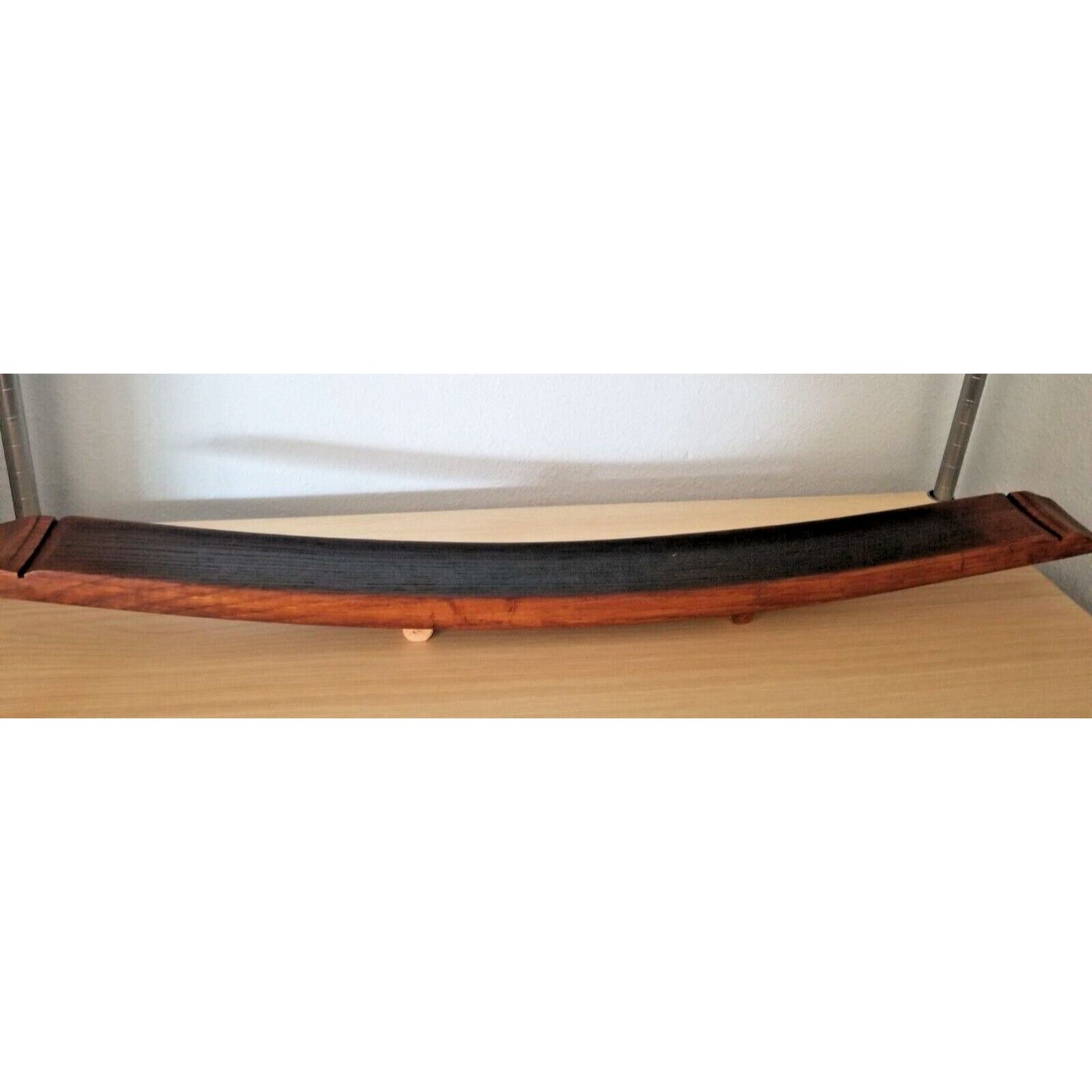 Wine Stave Sushi Tray Cork Feet 34" x 3 1/2 " x 2" Food Safe