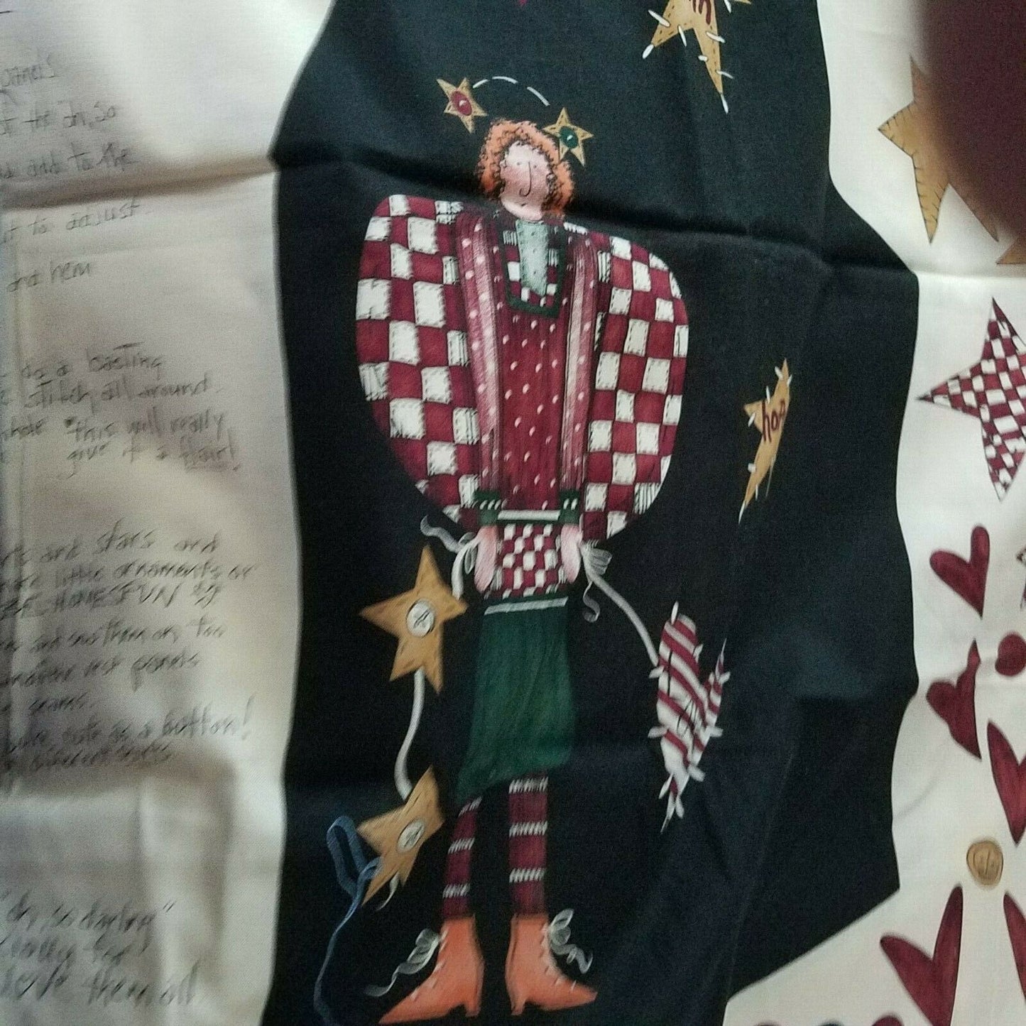 Alma Lynne Designs Printed Vest Pattern Instructions Alfolksy Adult 30" x 45"