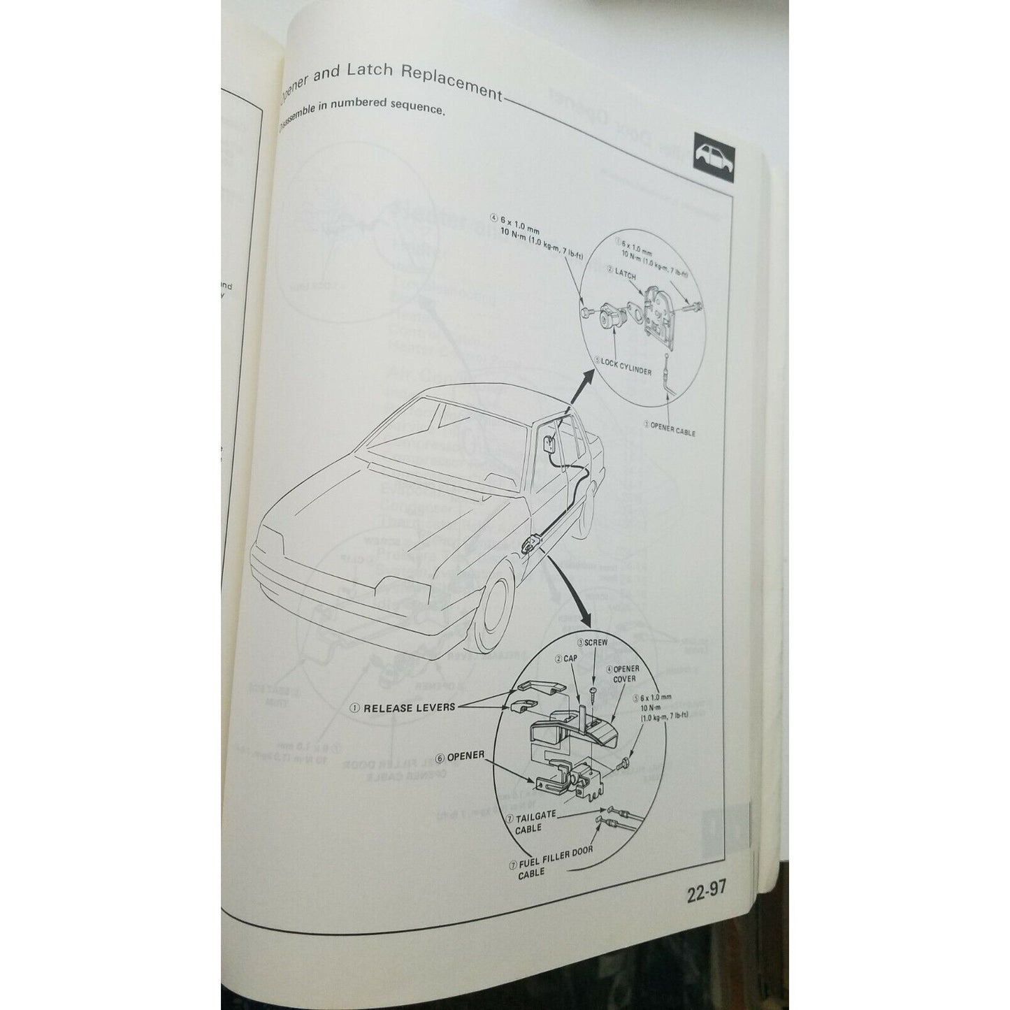 1984 Honda Civic 1.3 / 1.5 Service Manual First Edition Car