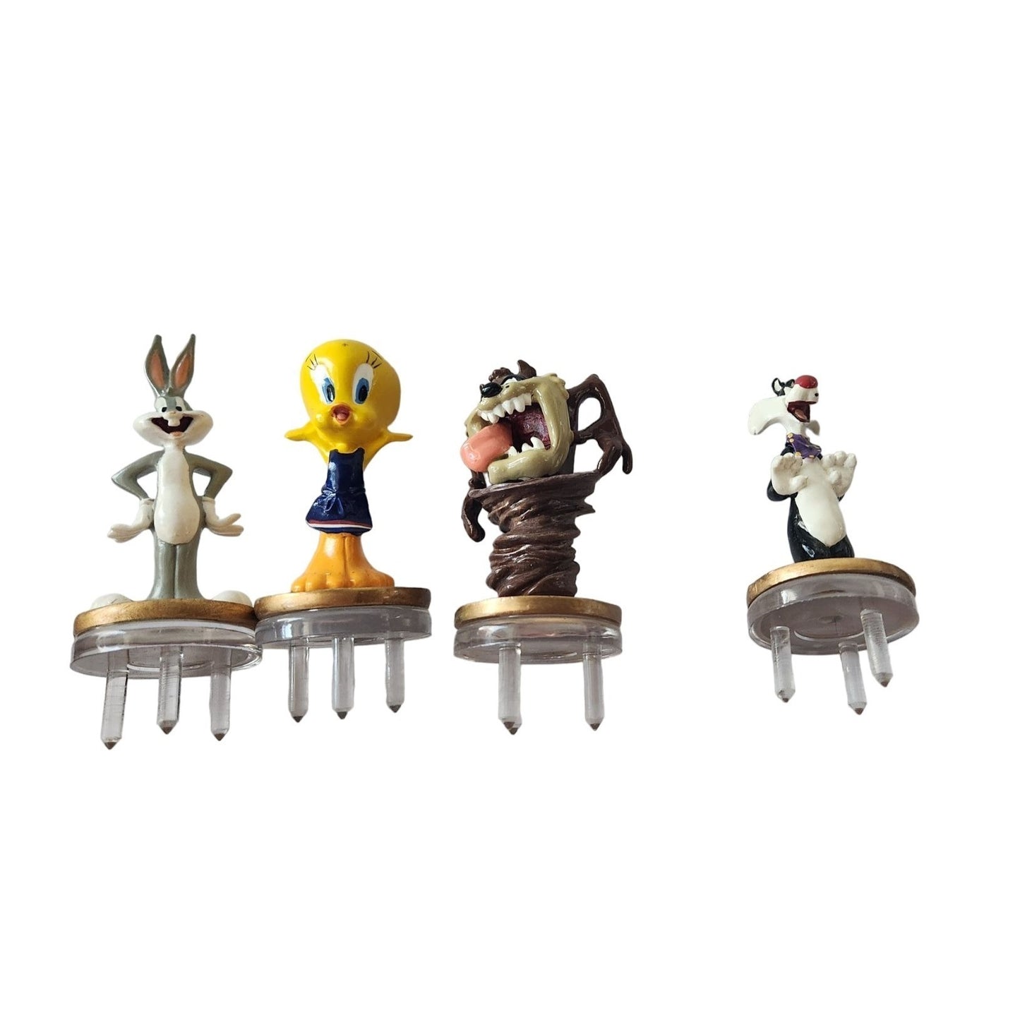 Cheese Pins Warner Bros 1 each Tweaty Bird 4" tall 1" stand Mark your Cheese