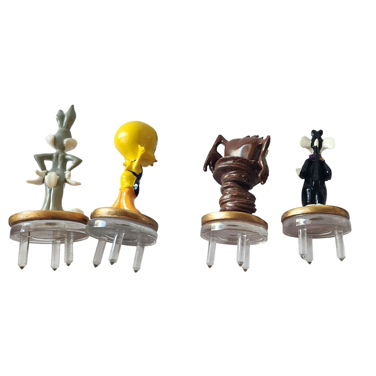 Cheese Pins Warner Bros 1 each Tweaty Bird 4" tall 1" stand Mark your Cheese