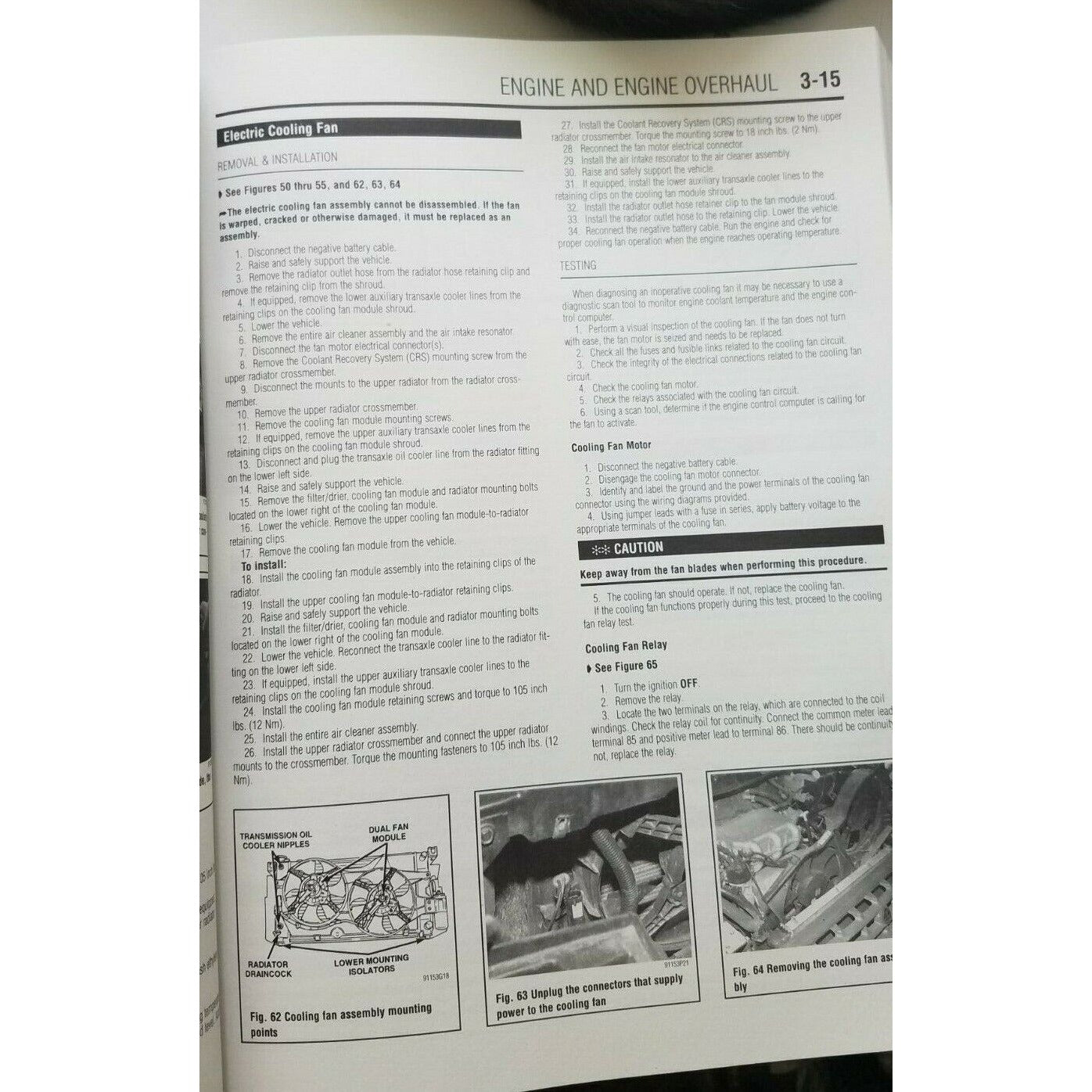 1996 - 99 Chilton's Chrysler Caravan Voyager Town & Country  Repair Manual