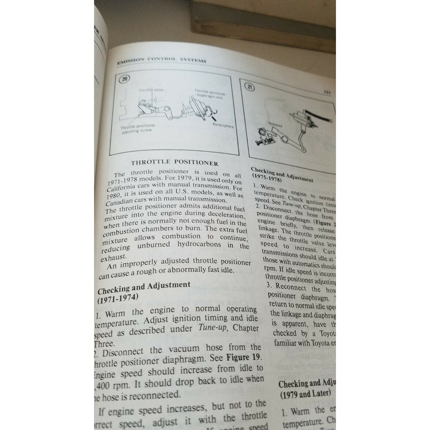1971 - 1981  Clymer Toyota Celica  Shop Manual Full color A196