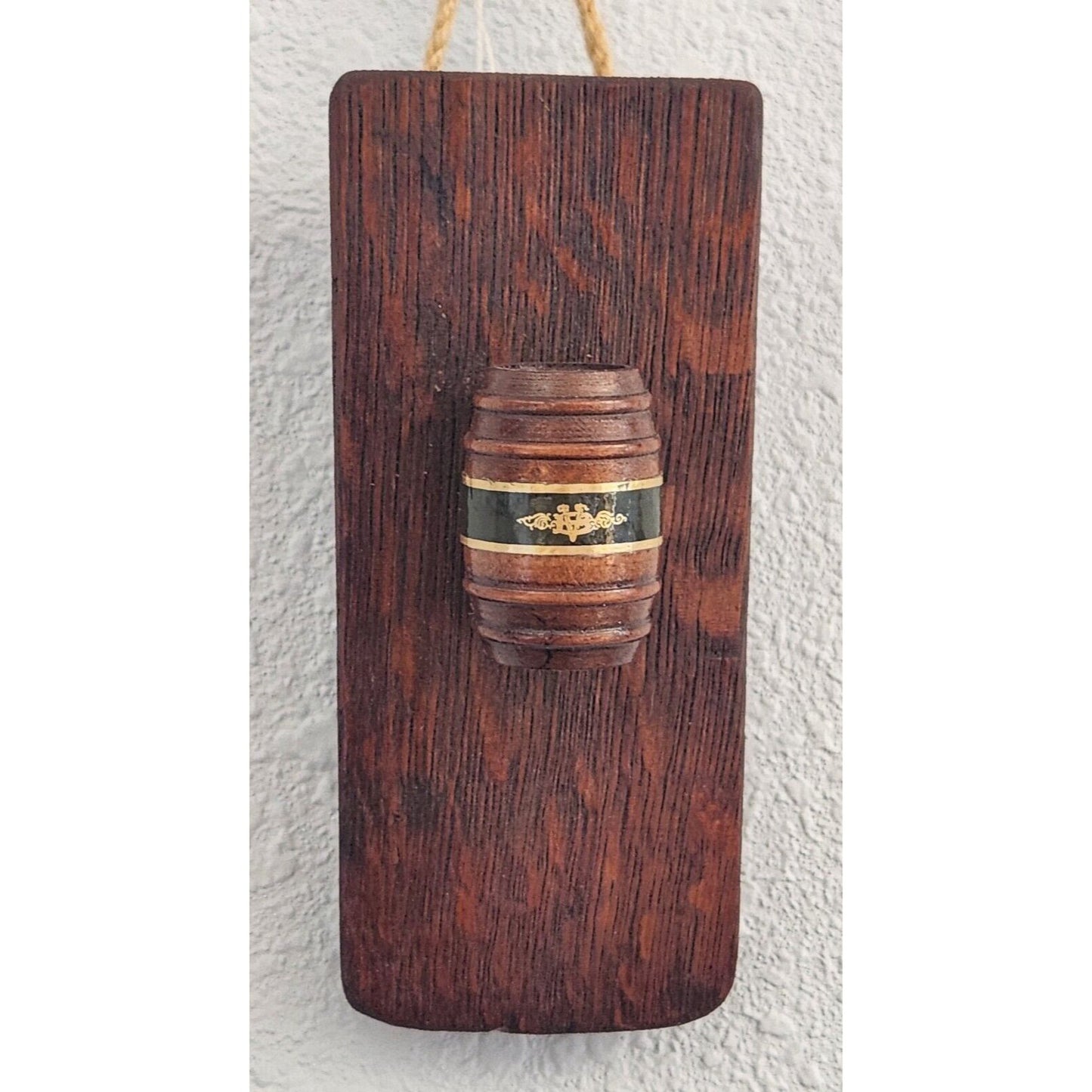 Wine Barrel Wood Sign Wine Barrel Wine Stave Toasted Stained Hanger