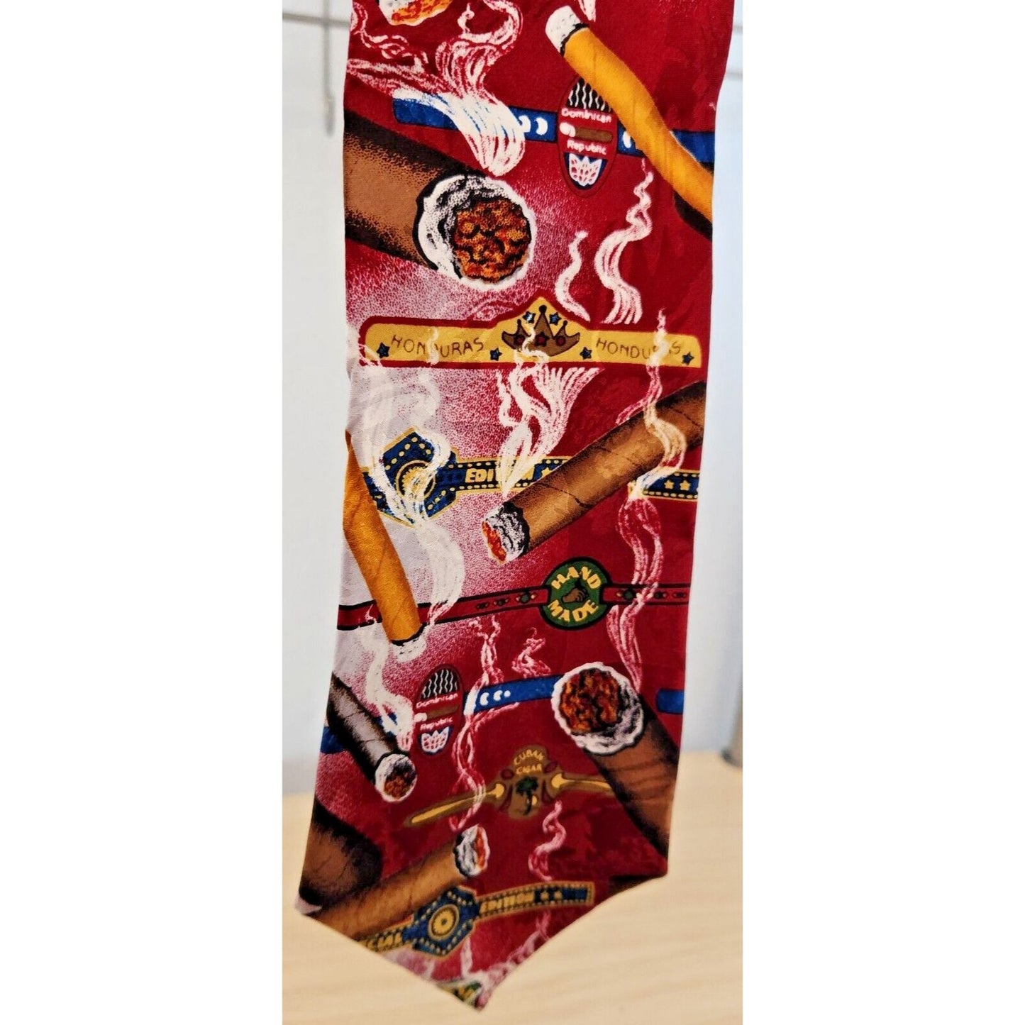 Silk Tie Brand Di Cravatte Cigar Special Edition Honduras 56" x 4" 100% Silk