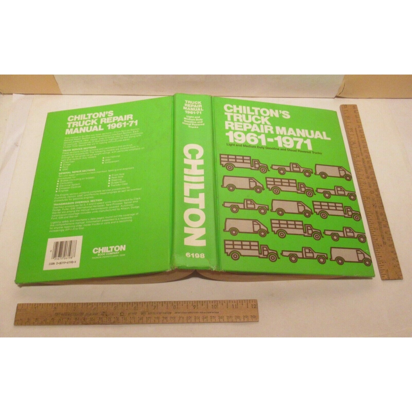 1961-1971  Chilton's Truck   Light and Medium Duty Gas and Diesel