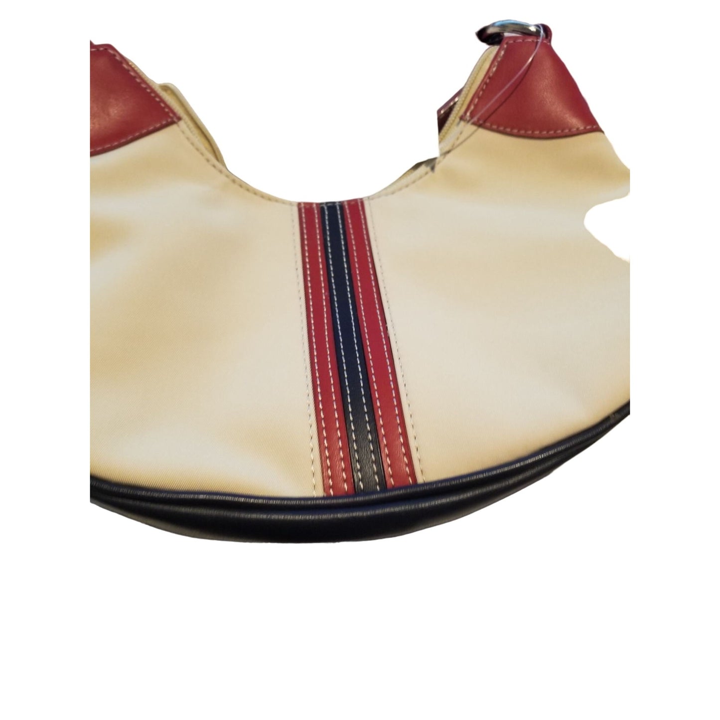 Purse Bag Shoulder 10" x 6" x 3" 15" Strap inside Zipper and 2 slit pockets Zip Top