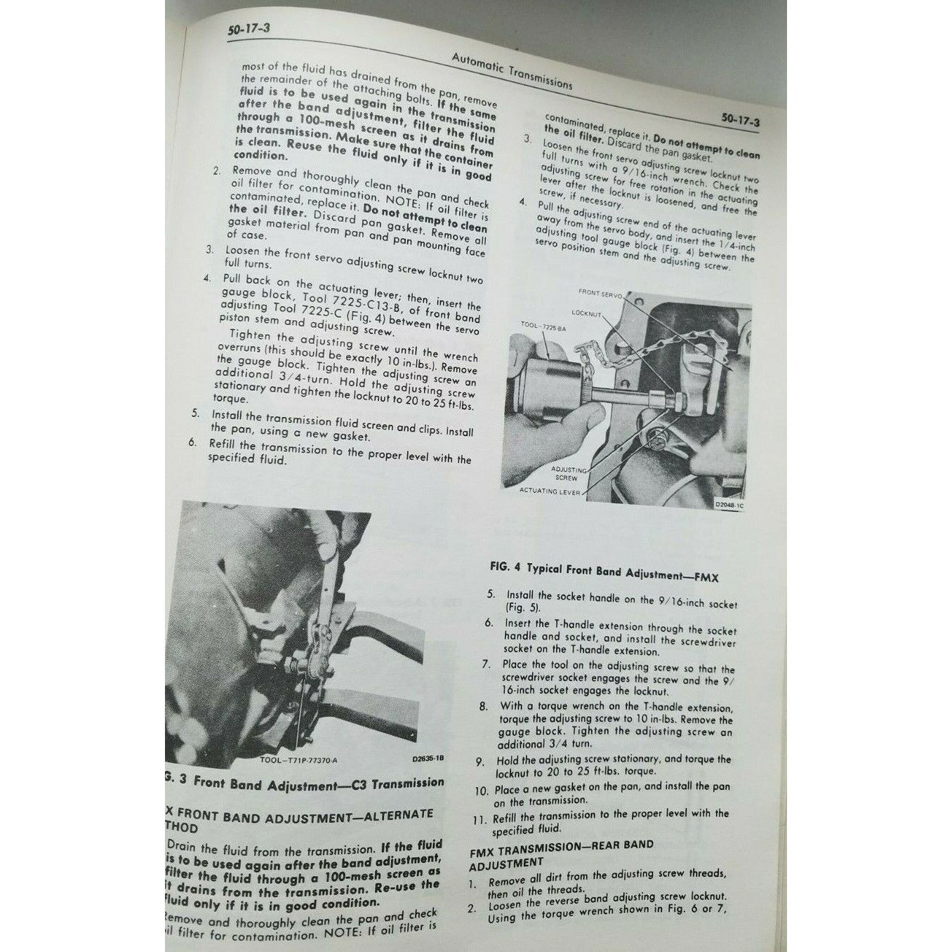 1978  Ford  Car Shop Manual Volume 5 Pre-Delivery Maintenance Lubrication