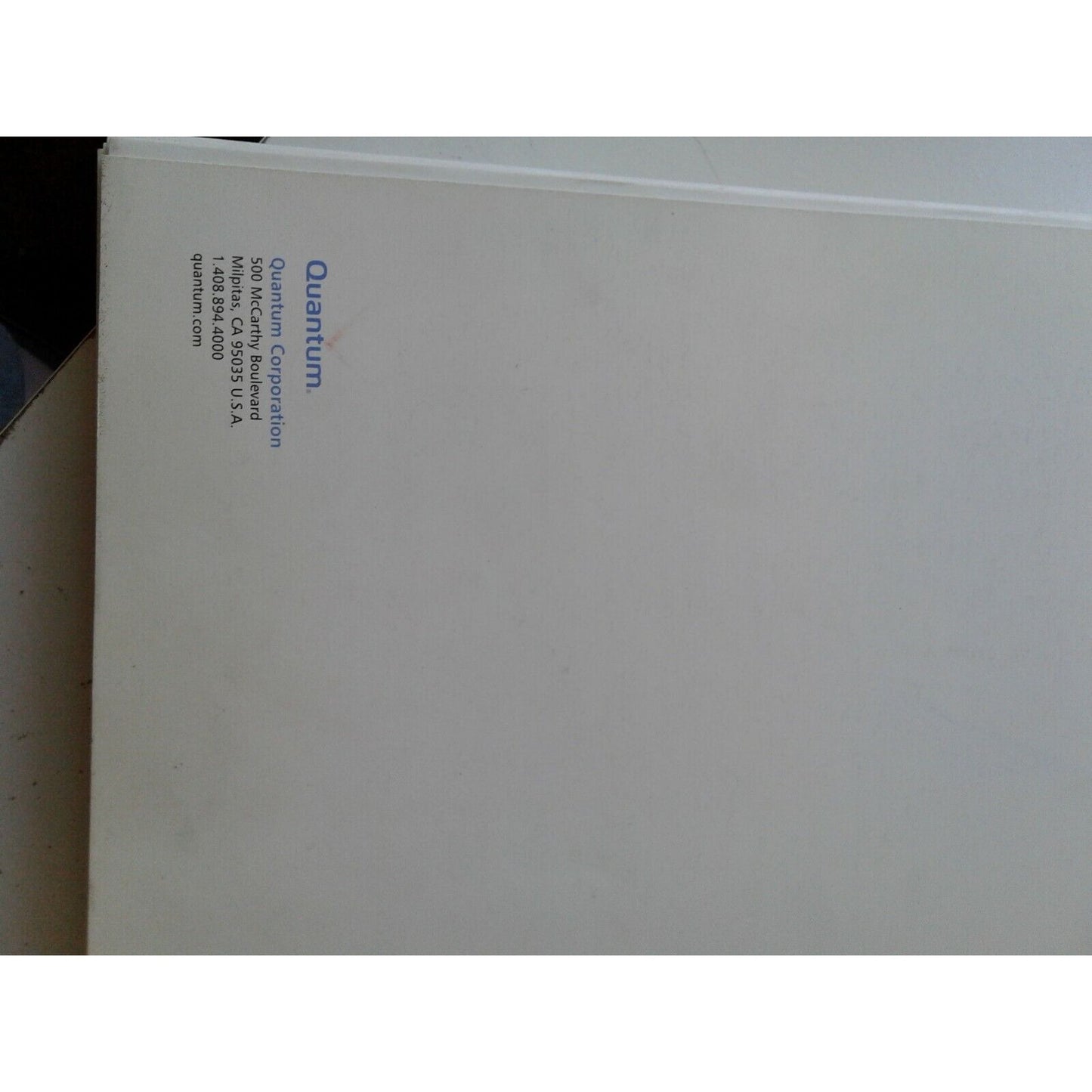 Quantum Product Manual Atlas 10K 9.1 / 18.2 / 36.4 GB SCSI