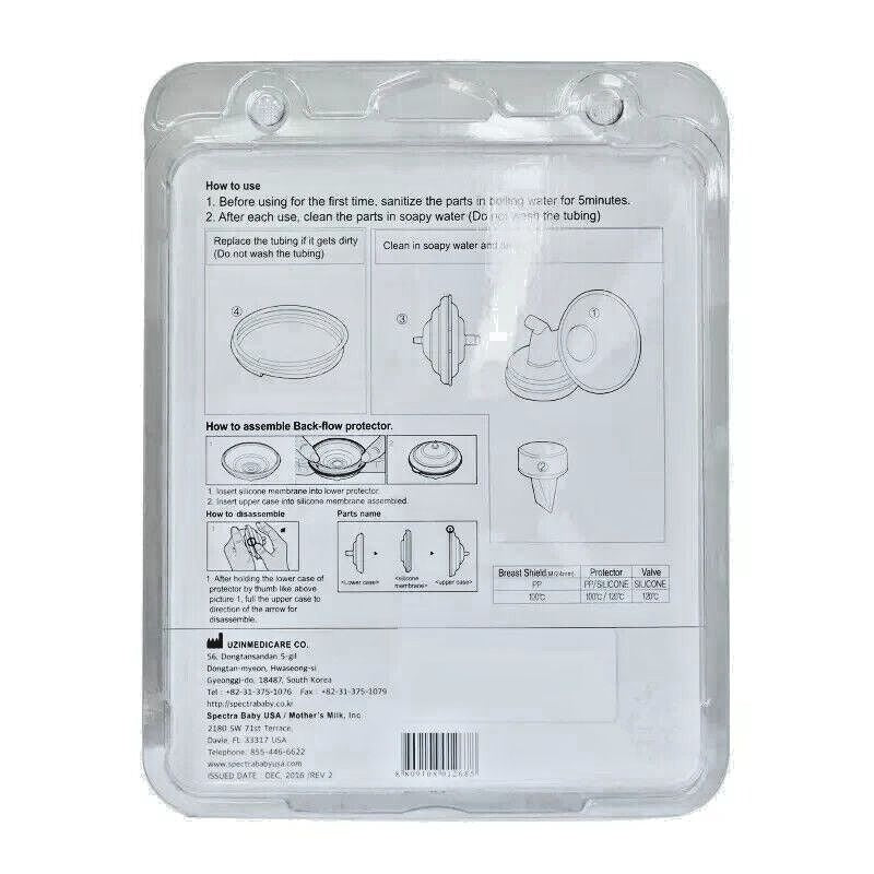 Baby Spectra Breast Pump Flange Set - 24mm