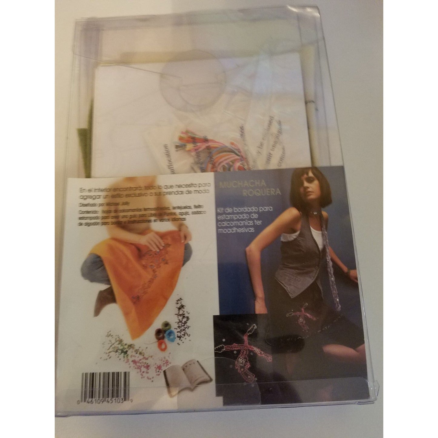 Craft Hip Stitch # 45103 Rock Chic Embroidery Kit with Iron Onn Transfers 2007