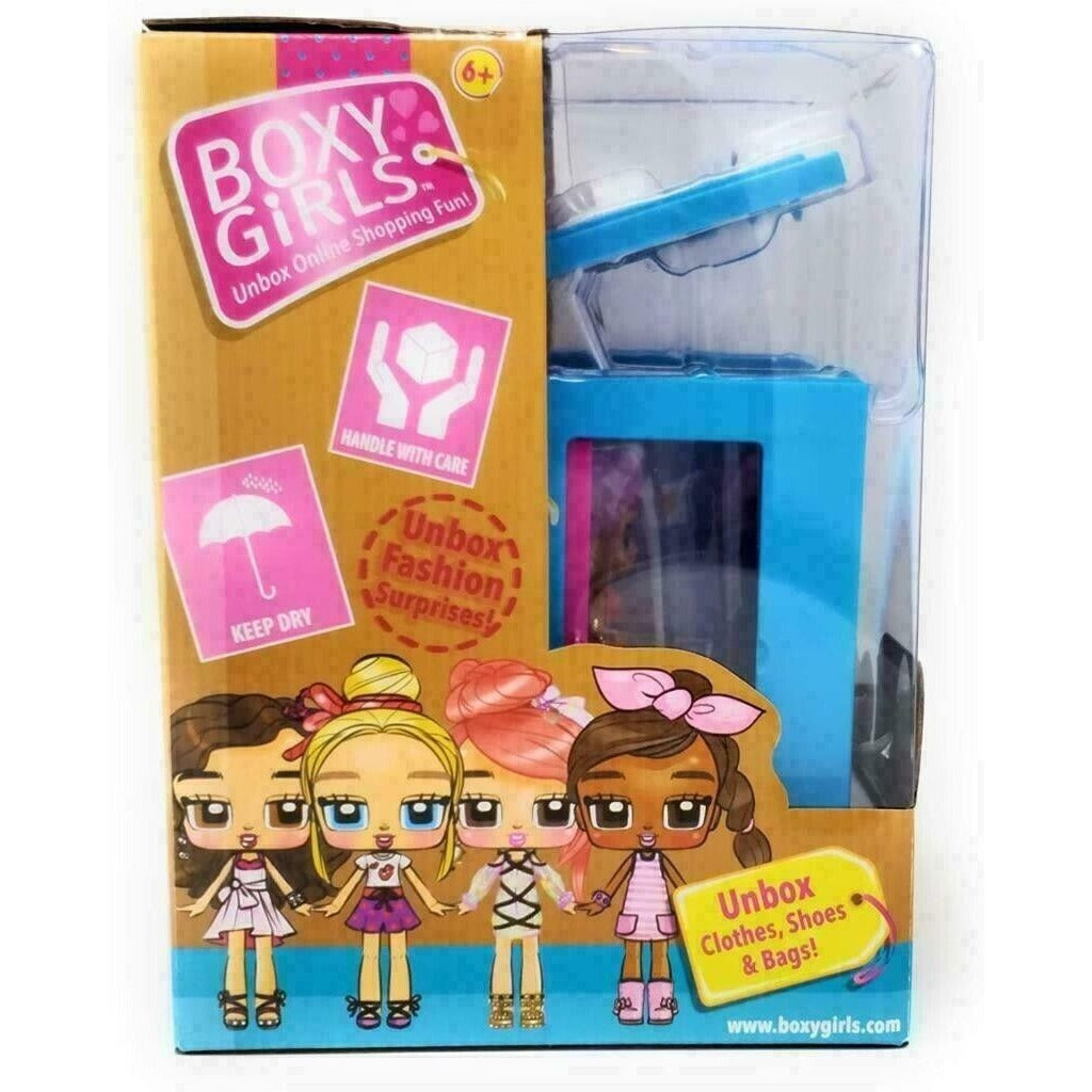 Boxy Girls PEEK A BOX BLUE Target Exclusive Mini Doll Boxes 2019 Surprise new