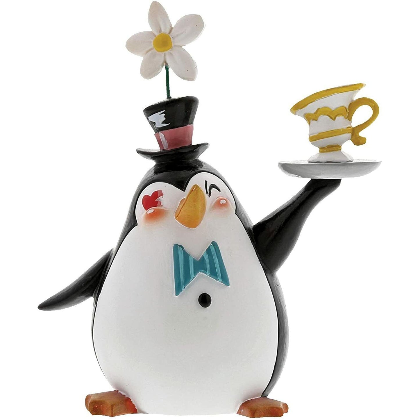 Disney Mary Poppins Penguin Waiters Figurine Set, 4.72 Inch and 5.9 Inch Enesco
