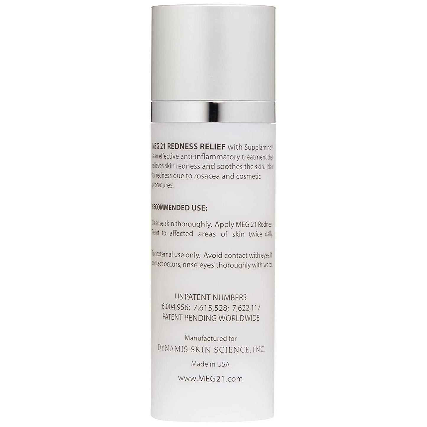 Skin Care MEG 21 Soothe & Calm Redness Relief. Serum reduces inflammation, 1 oz