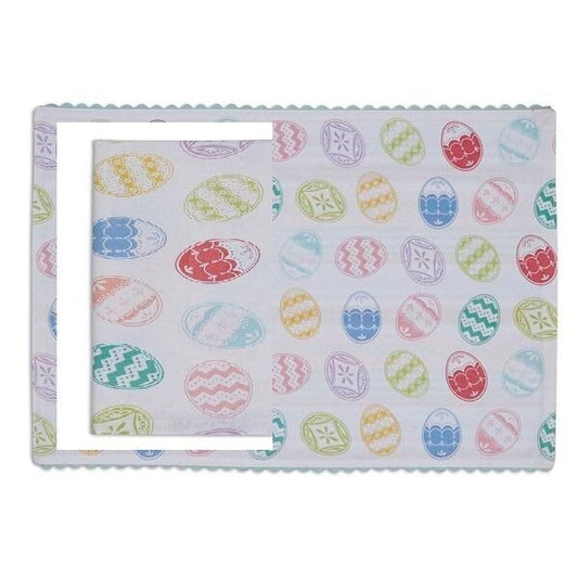 Placemat Napkin Set 1 Each Design Imports Easter Eggs Printed Reversible
