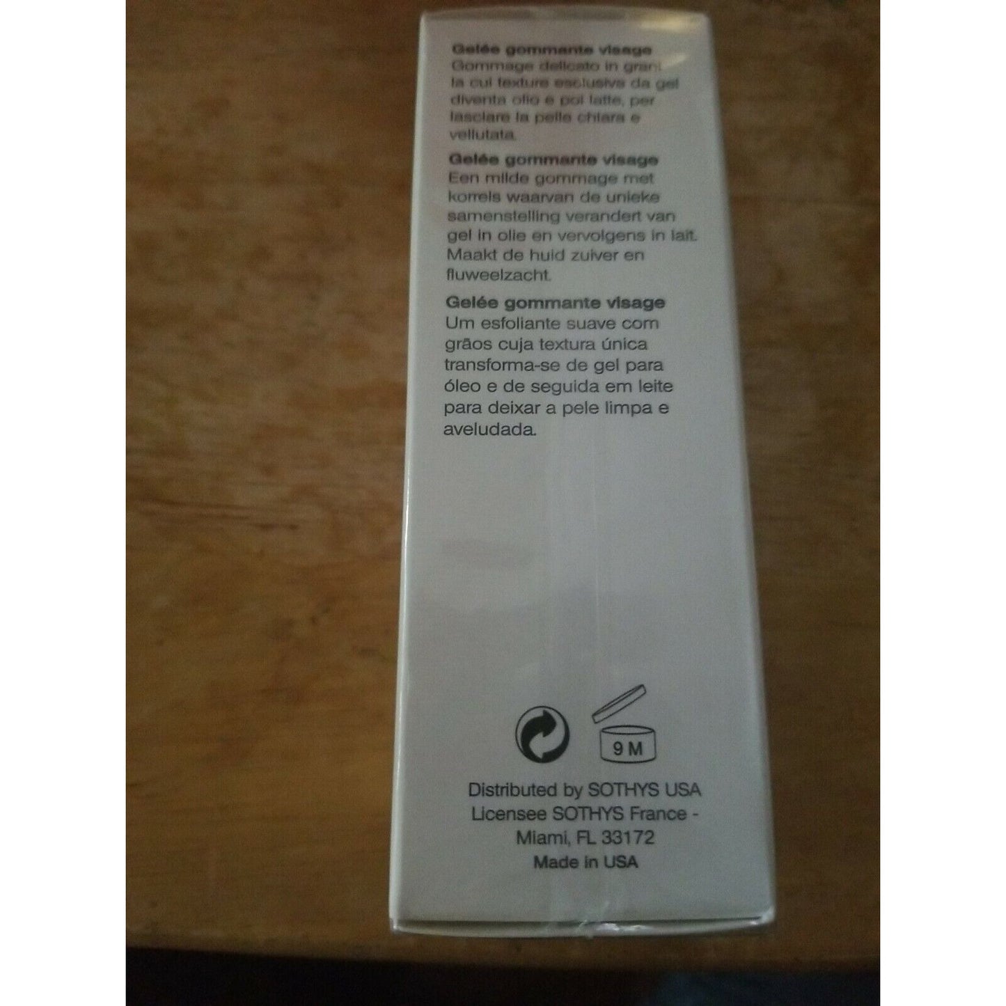Skin Care Sothys Gelee gommante visage Micro-Gel Peeling 1.69 oz/50ml New In Box