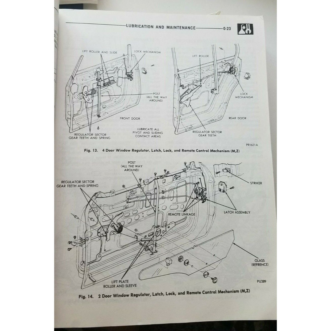 1982 Chrysler Omni Horizon Aries Reliant Dodge 400 LeBaron Rampage Manual