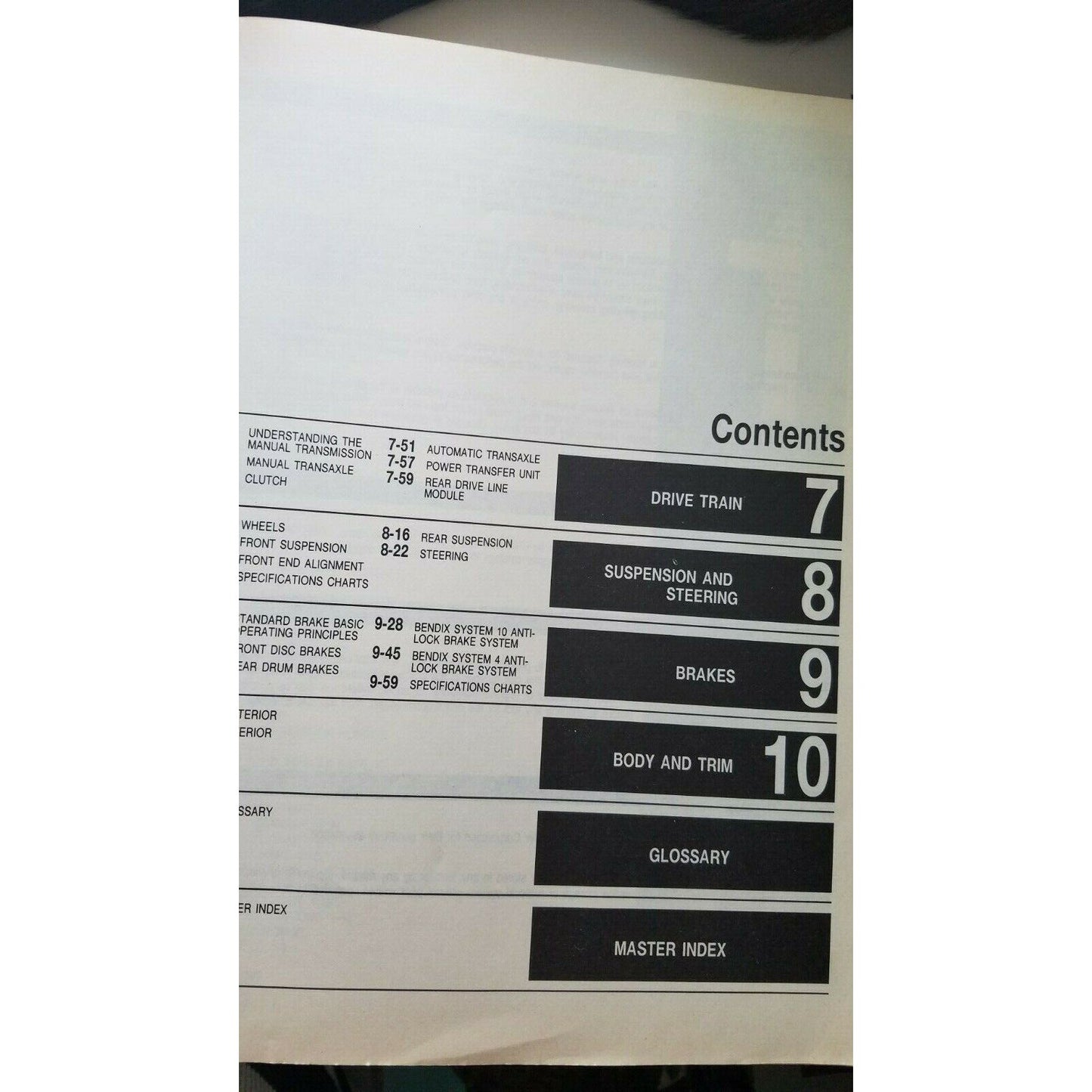 1984-92 Chilton's Chrysler Caravan Voyager Repair Manual # 8155