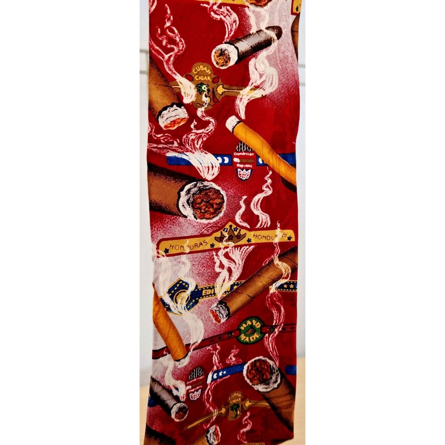 Silk Tie Brand Di Cravatte Cigar Special Edition Honduras 56" x 4" 100% Silk