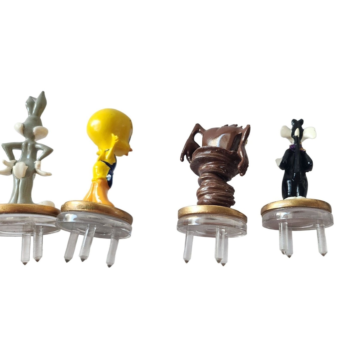 Cheese Pins Warner Bros 1 Silvester the Cat 4" tall 1" stand Mark your Cheese