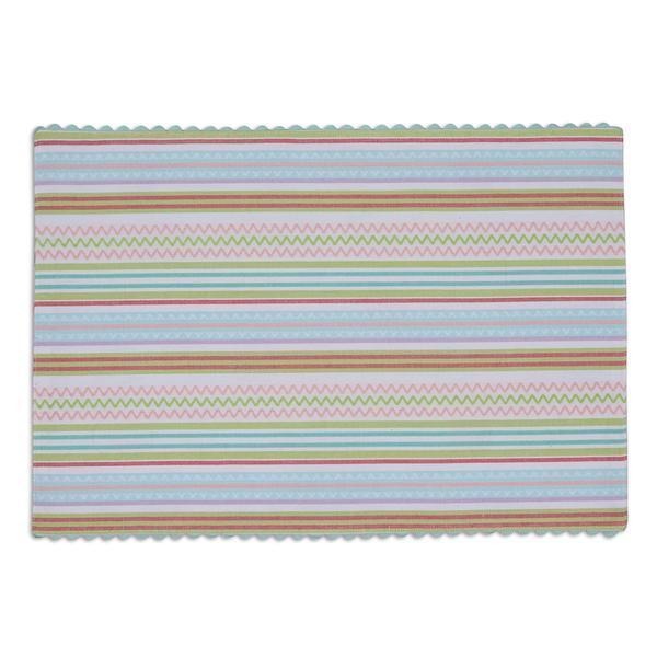 Placemat Napkin Set 1 Each Design Imports Easter Eggs Printed Reversible