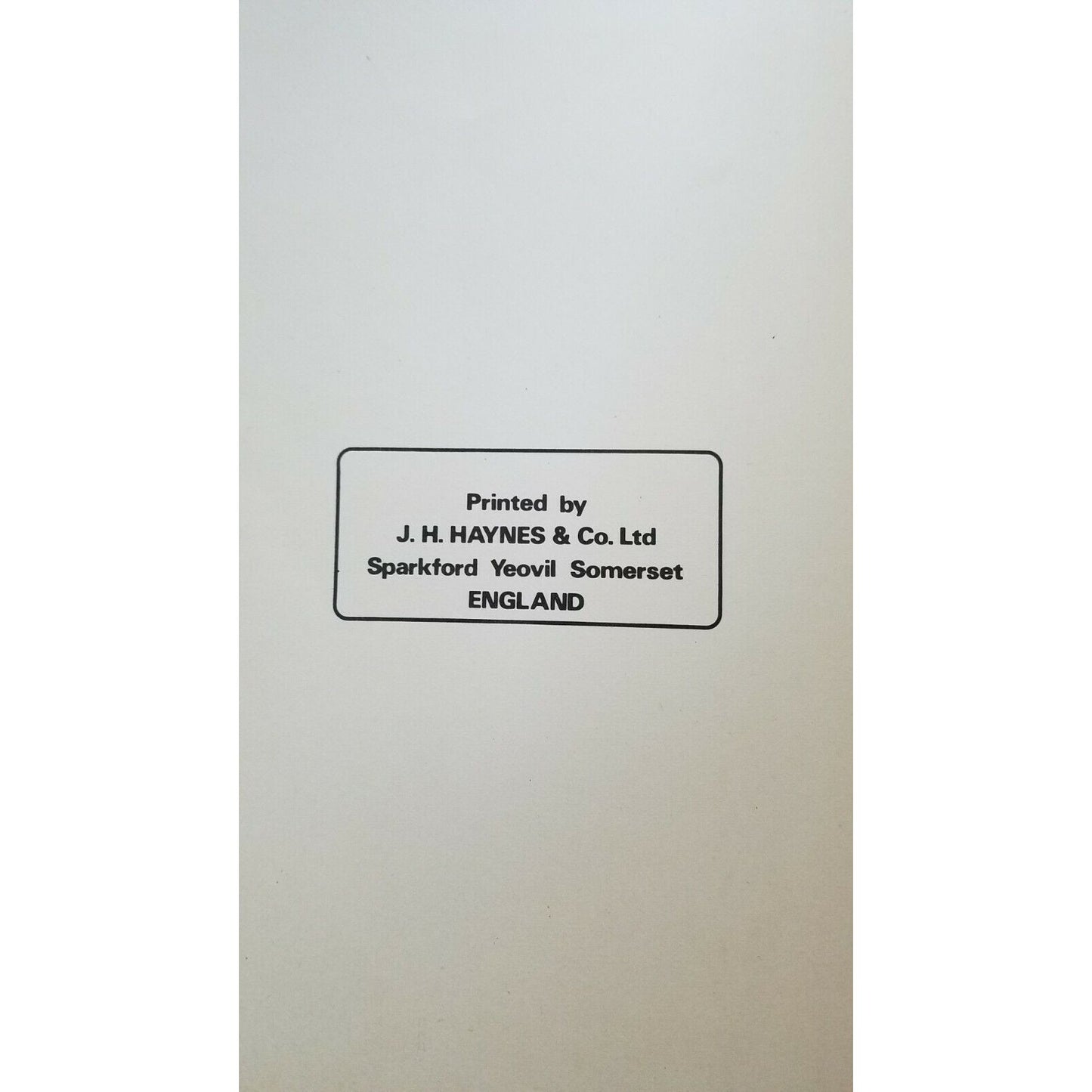 1970 thru 1974 Haynes Opel Manta Coupe1584cc 1897cc Auto Repair Manual