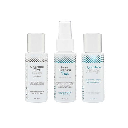 Skincare Skinscript Minimalist Kit 3 pieces Skin Care Benefits: Helps cleanse sebum and impurities
