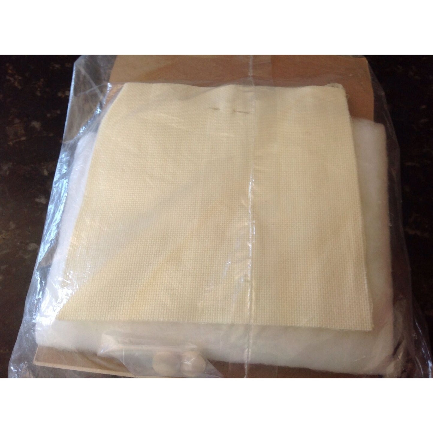 Craft Current counted cross stitch Sachet Kit Roses Round 5"  #4625-7 Heart Lace