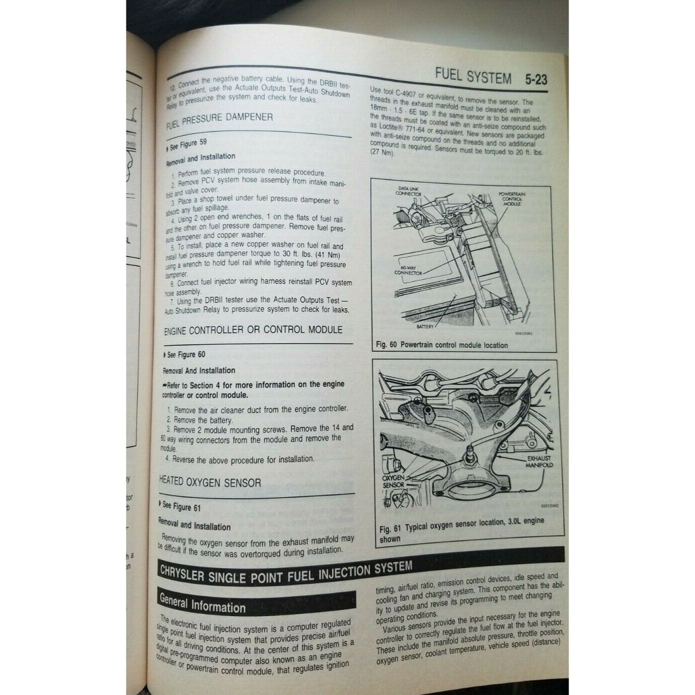 1984-92 Chilton's Chrysler Caravan Voyager Repair Manual # 8155