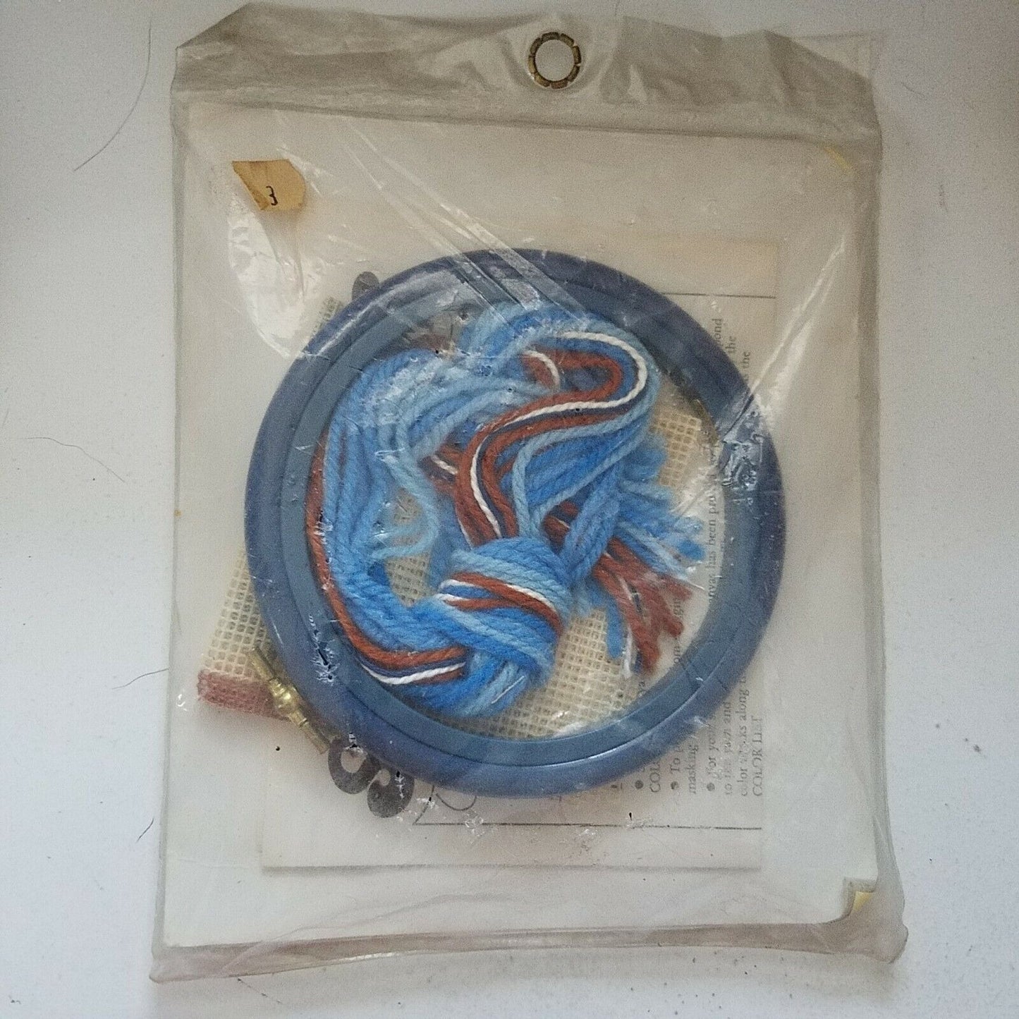Craft Kit Stitchables Moonlit Swan # 7570 Learn Needlepoint Stitch then Frame