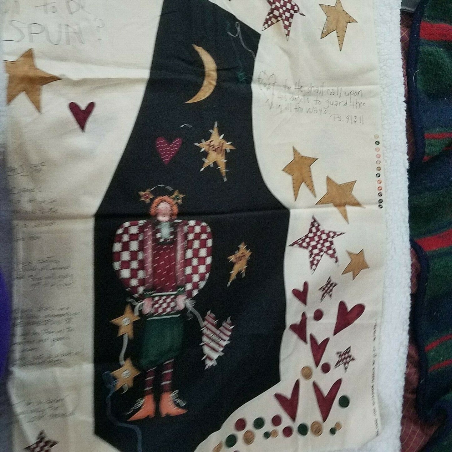 Alma Lynne Designs Printed Vest Pattern Instructions Alfolksy Adult 30" x 45"