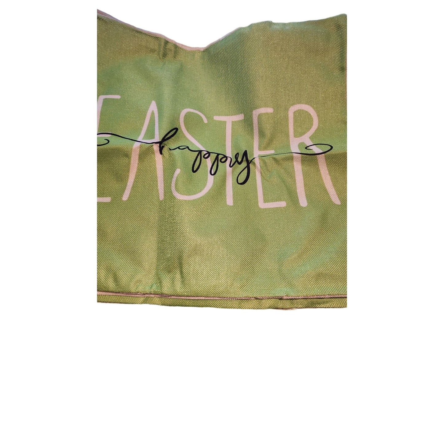 Easter Pillow Covers Set of 4 Canvas With Zipper 18" Square