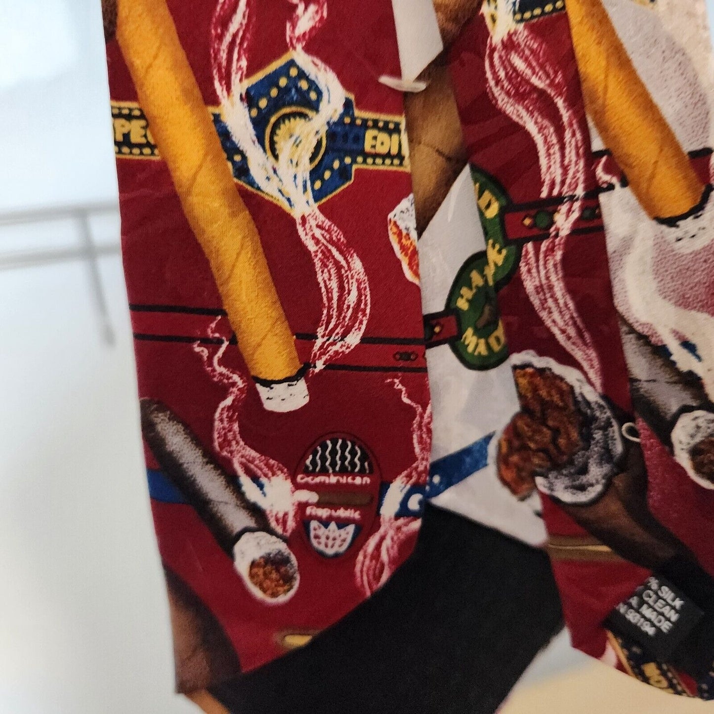 Silk Tie Brand Di Cravatte Cigar Special Edition Honduras 56" x 4" 100% Silk