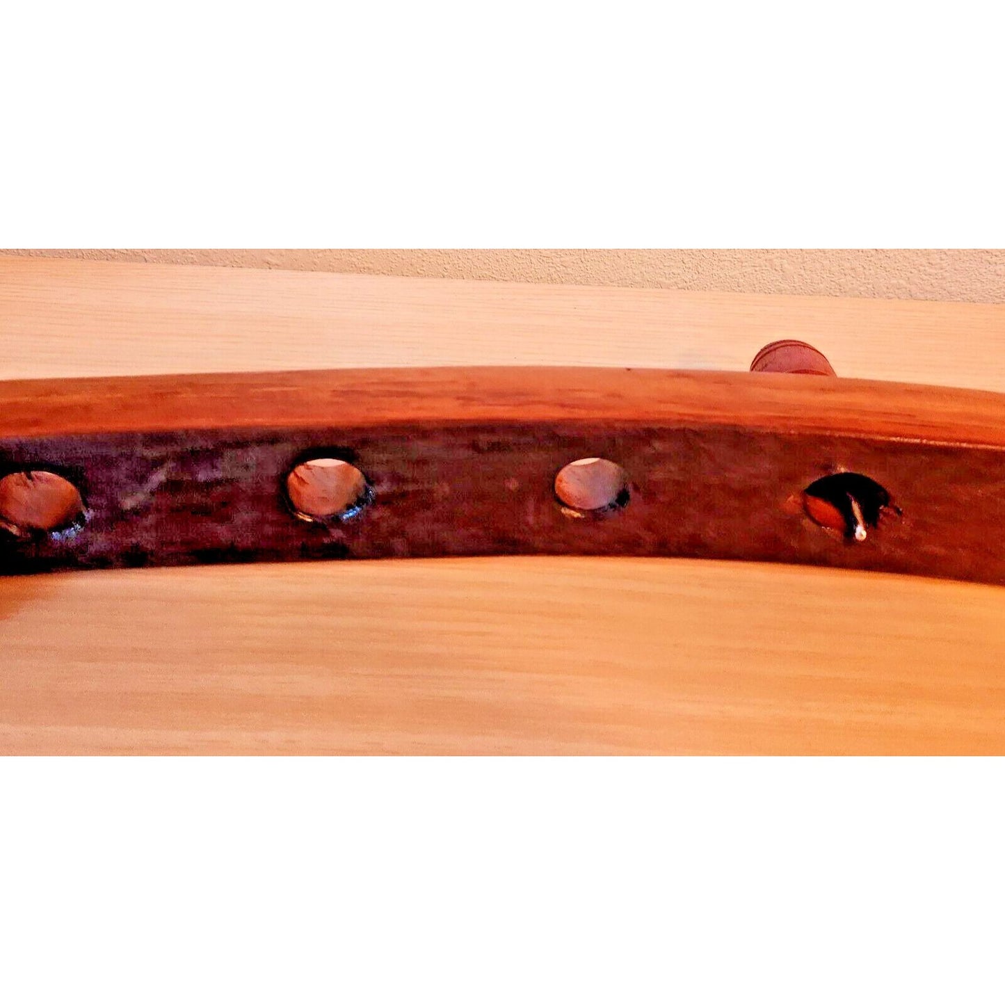 Bottle Stopper Holder Wine Barrel 7 Holes Cork Feet With Wood Barrel Stopper
