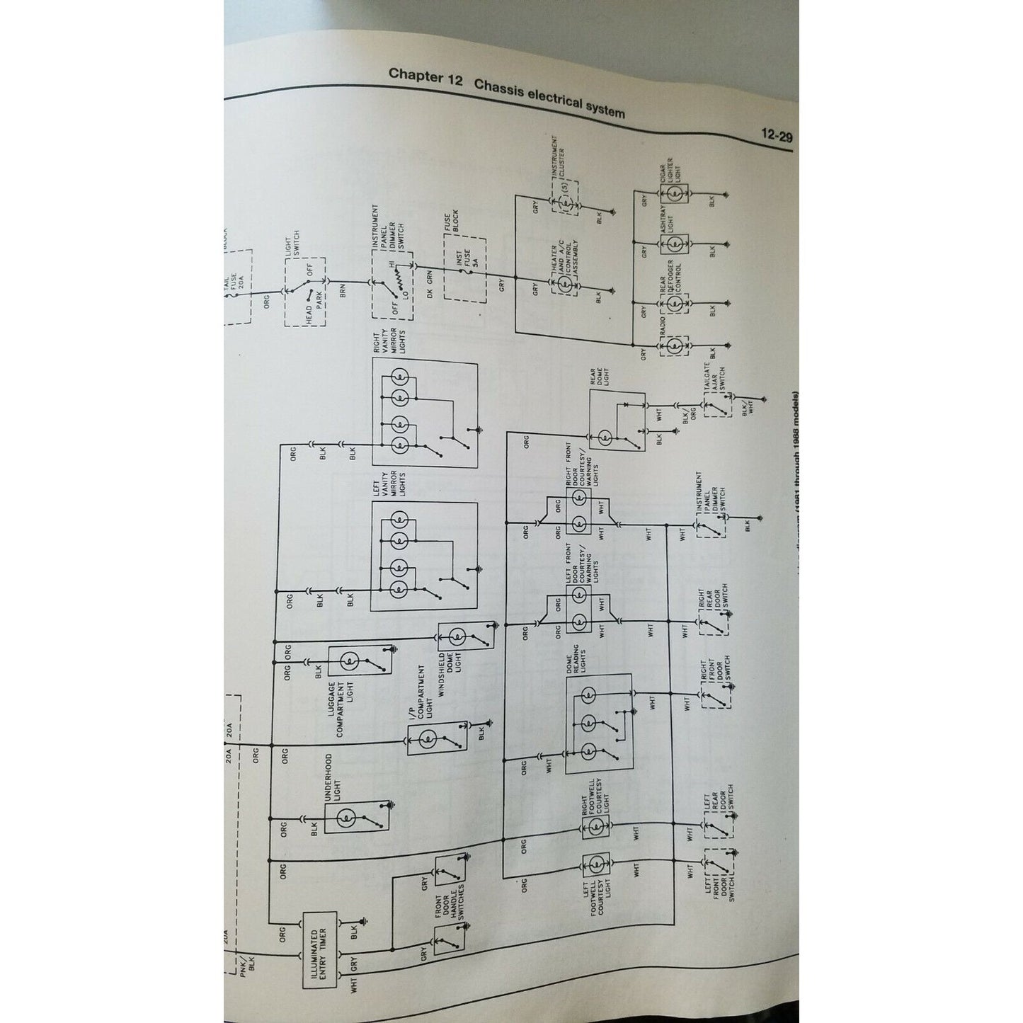 1974 thru 1988  Haynes Oldsmobile Cutlass V6 V8 Auto Repair Shop Manual