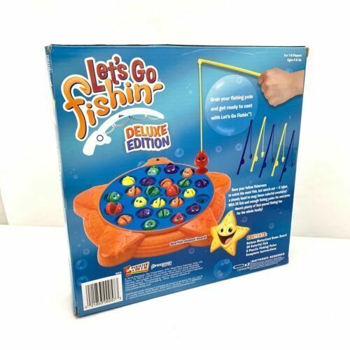 Game Let's Go Fishing Deep Sea Deluxe Edition Game. Race To Catch The Most Fish