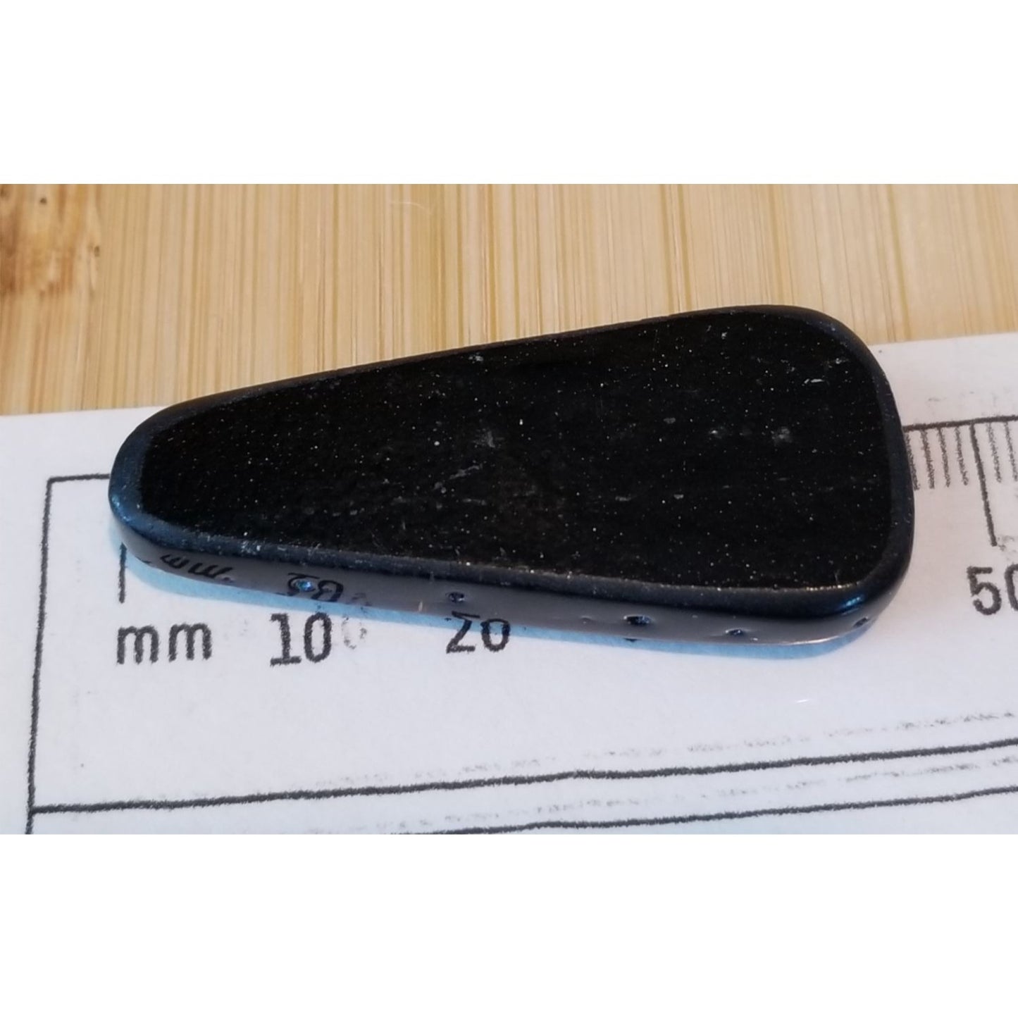 Gemstone Loose Pendant Cabachon Dichroick glass 50 ct 10 gr 45 mm x 20 mm x 5 mm