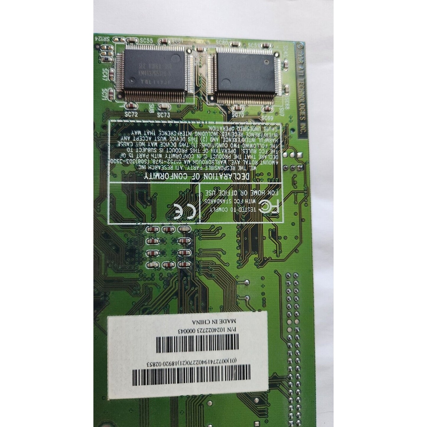 ATI 3D Rage Pro 8MB AGP Graphics Card- 1024022723