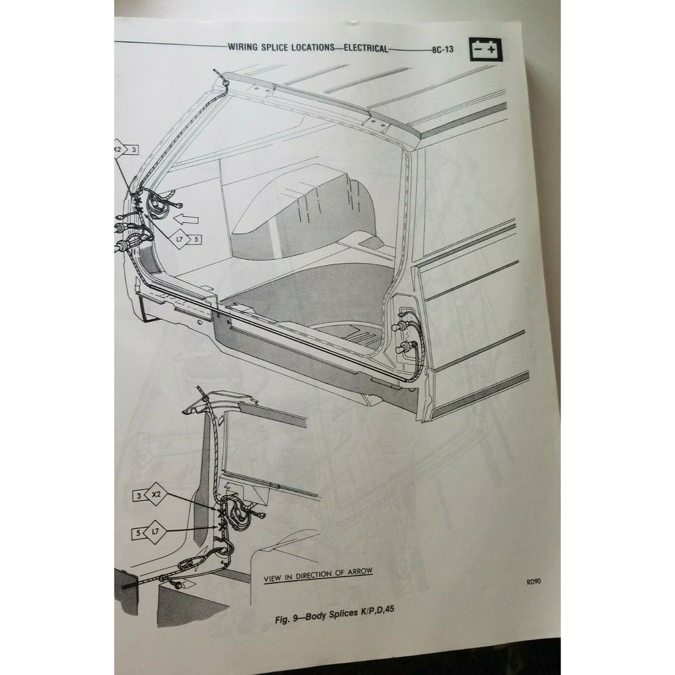 1986 Chrysler Service Manual Wiring Diagrams Omni Charger Aries Reliant 600