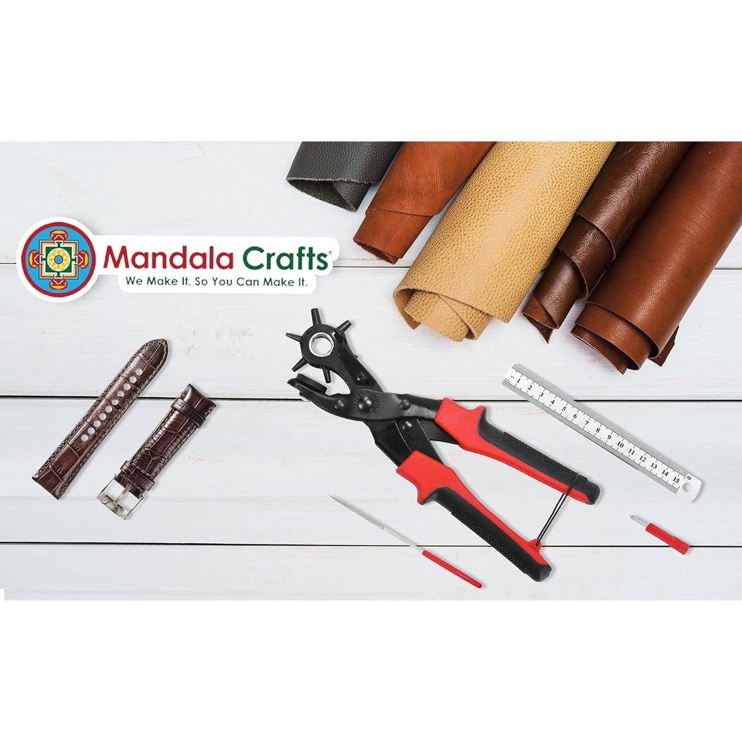 Xool Revolving Hole Punch Plier Kit