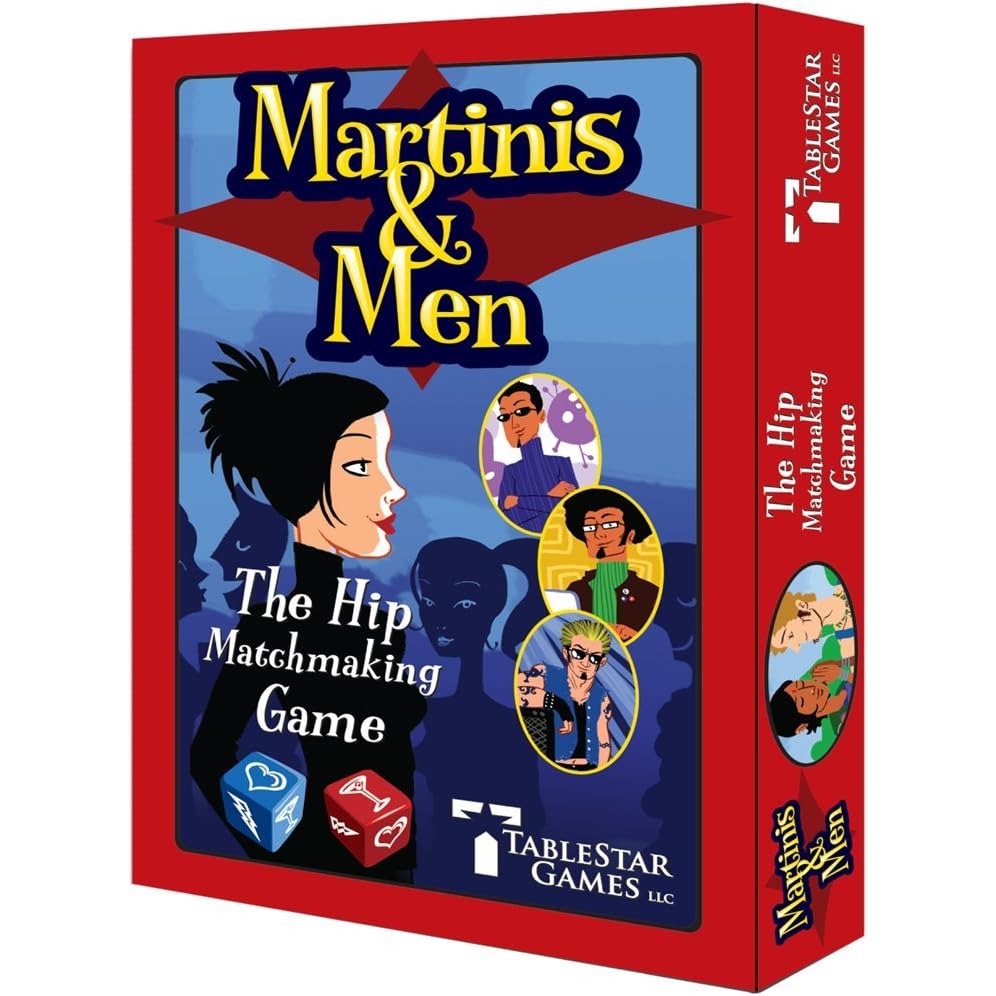 Game Martinis & Men TableStar Games 2007 Hip Matchmaking Game
