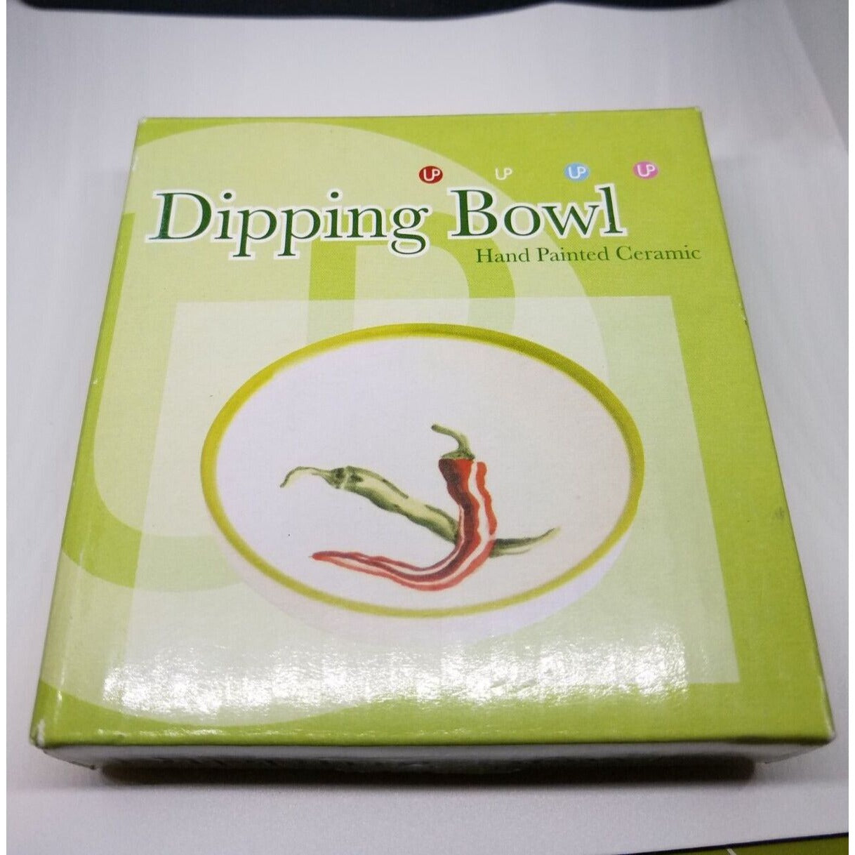 Dipping Dish Chili Design Bowl Supreme Salsa Guacamole Sauce Ceramic