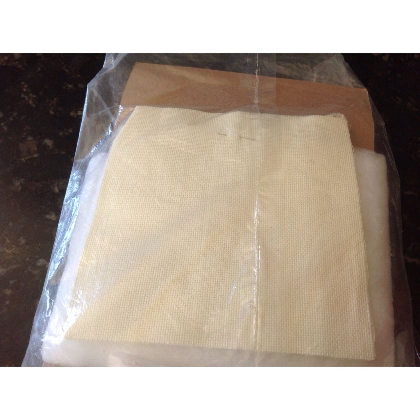 Craft Current counted cross stitch Sachet Kit Roses Round 5"  #4625-7 Heart Lace