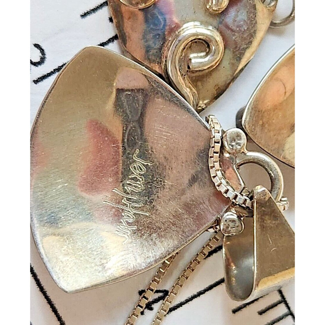 Jewelry Necklace Earrings Set Round Citrine 18" Silver Chain weight 9 Gr