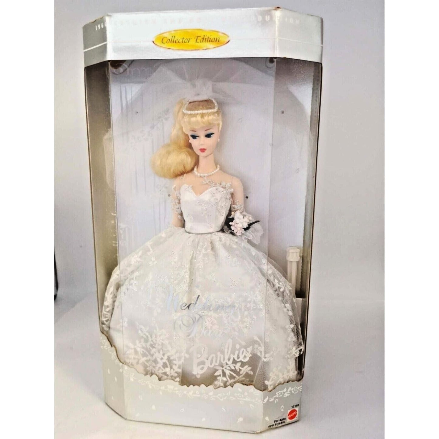 Blonde Wedding Day Barbie 1996 Mattel, 1960 Reproduction, Collector Edition NEW