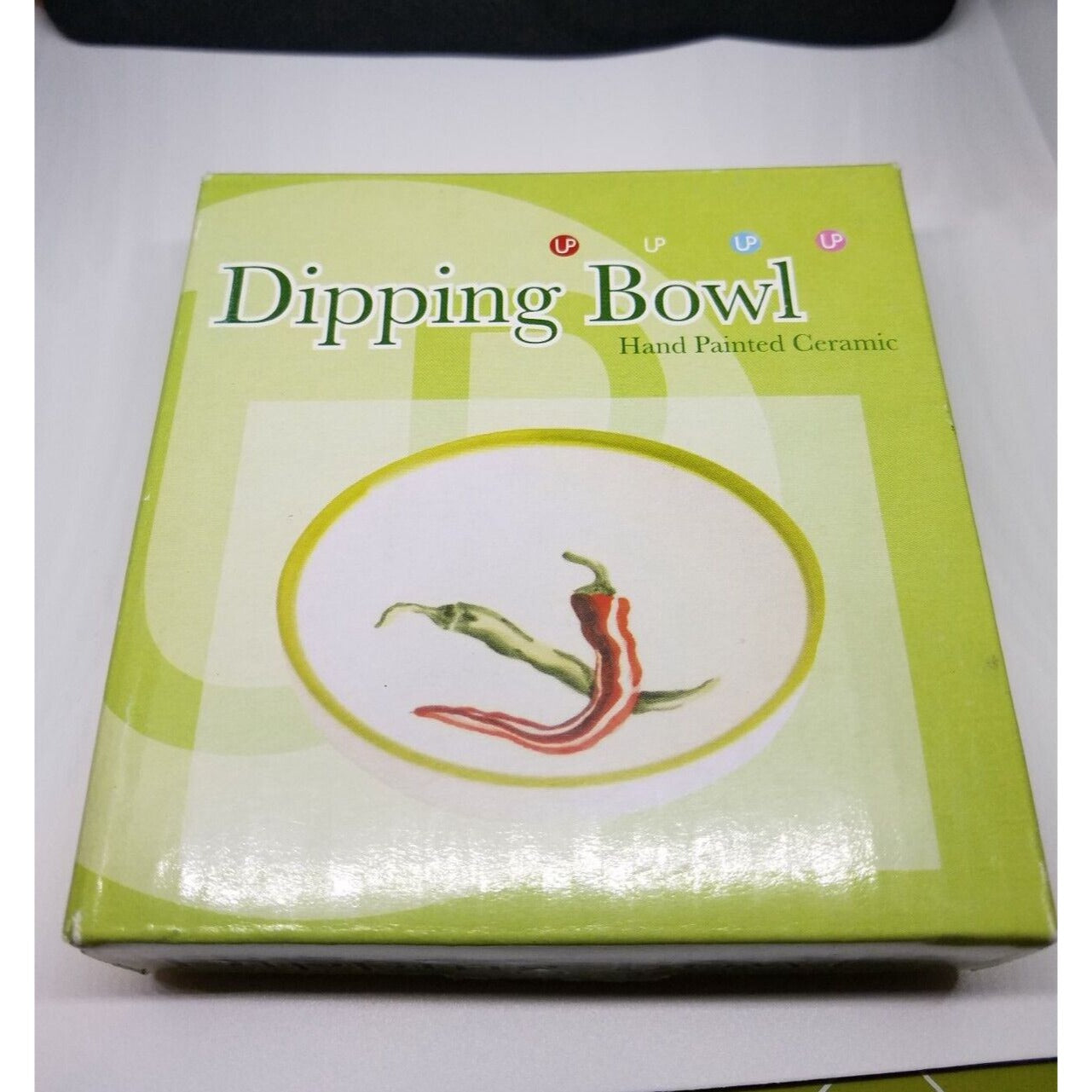 Dipping Dish Chili Design Bowl Supreme Salsa Guacamole Sauce Ceramic