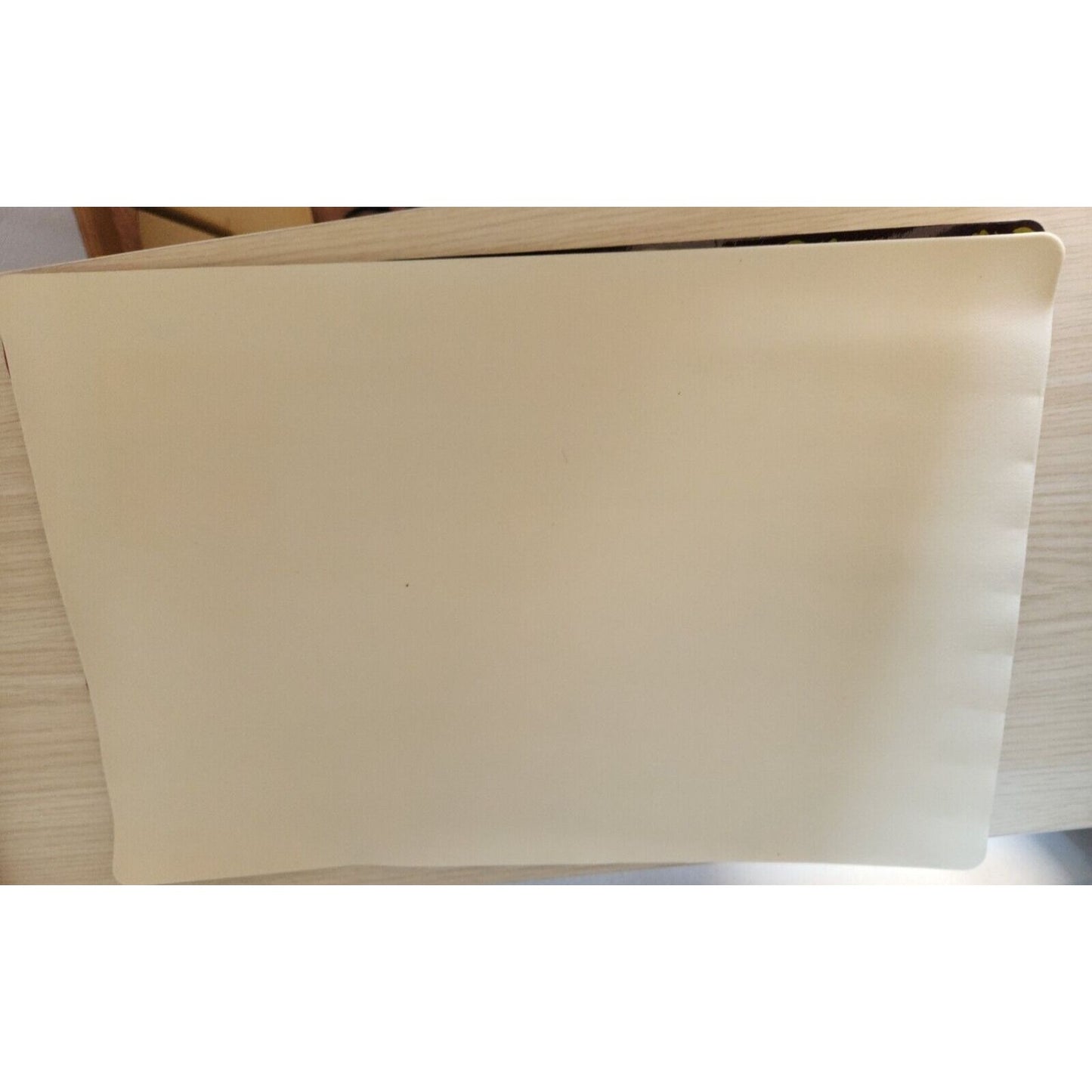 Home Store Wine Bottle Grape Vinyl Placemat Set of 2 Softback Size 18" x 12"