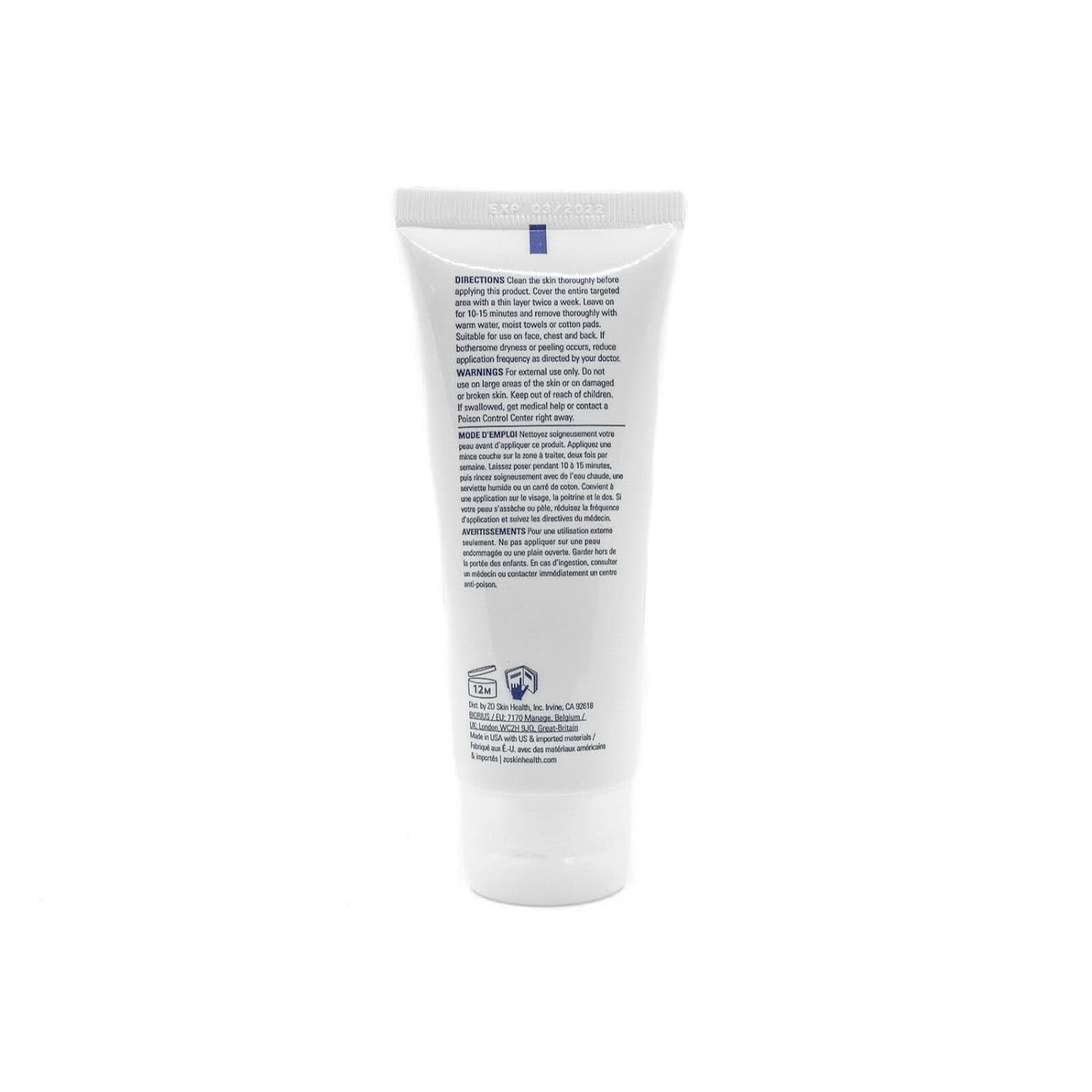 Skin Car ZO Health Complexion Clearing Masque 85 g / 3 Oz 12/24