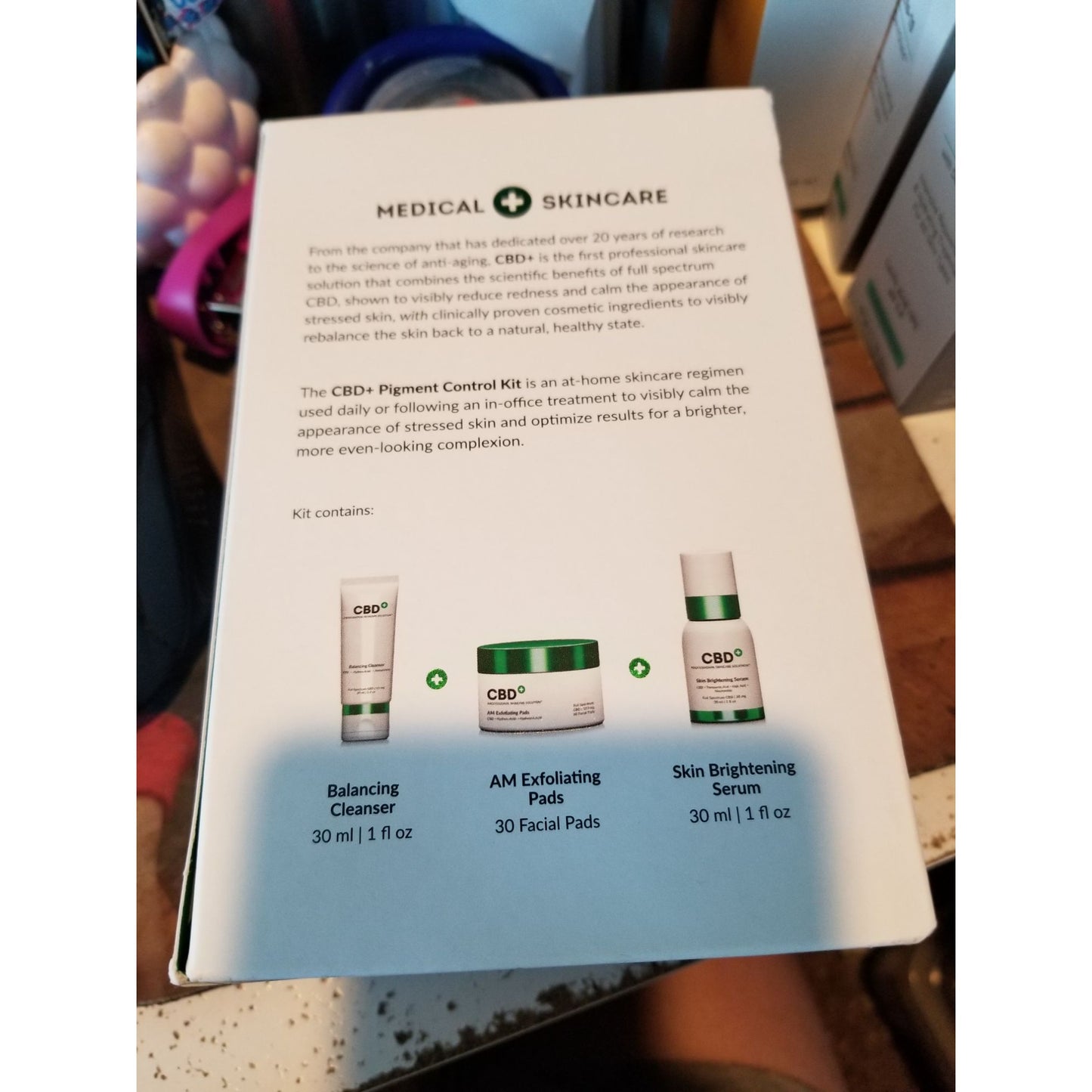 Skincare Alma CBD Pigment Control Kit 3 piece