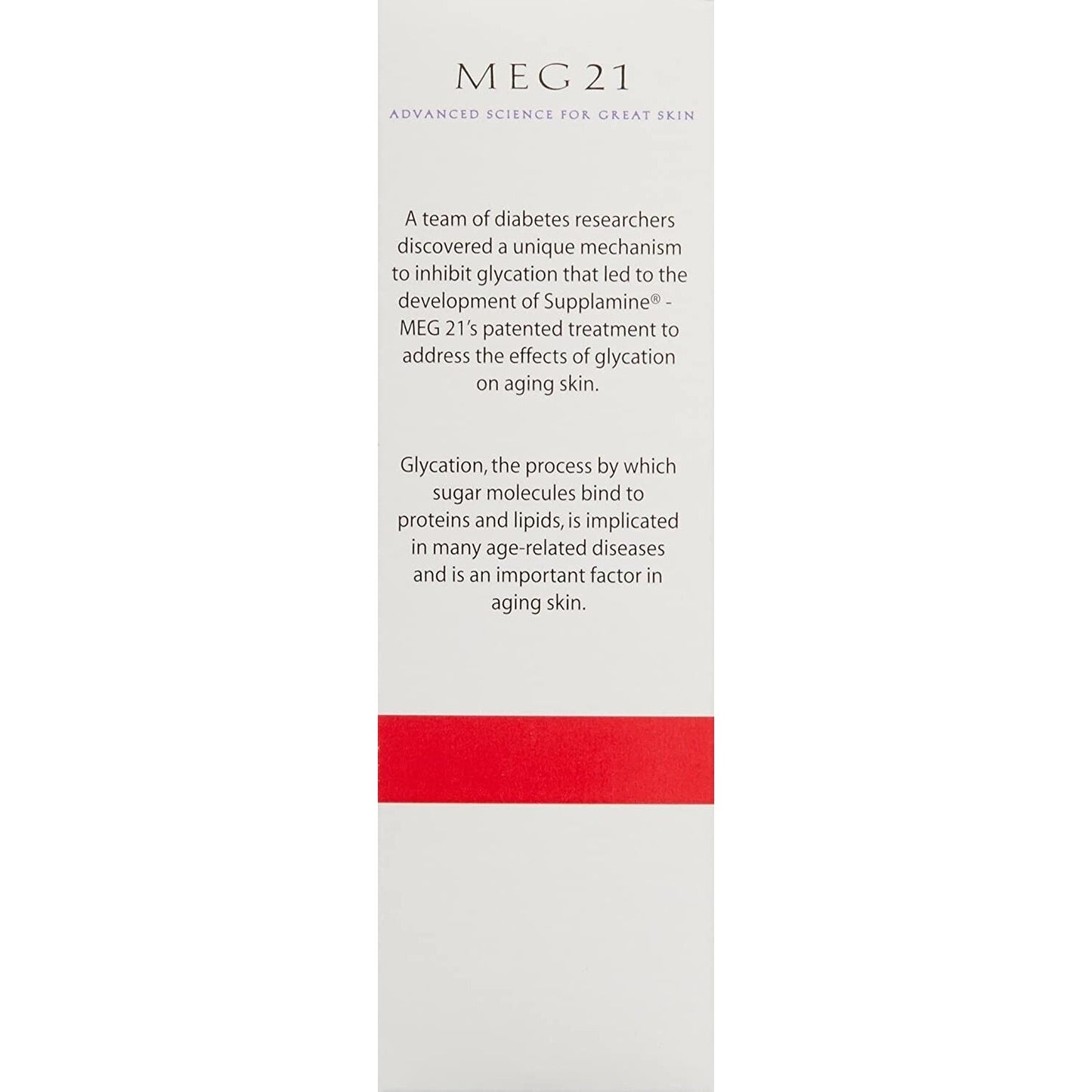 Skin Care MEG 21 Soothe & Calm Redness Relief. Serum reduces inflammation, 1 oz